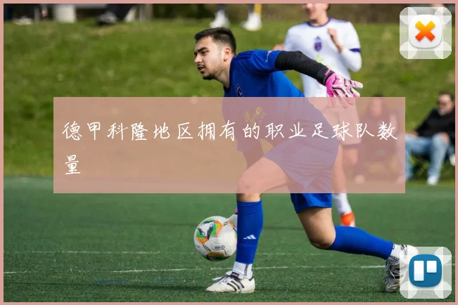 德甲科隆地区拥有的职业足球队数量